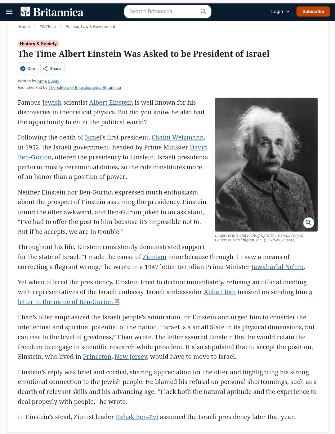 Albert Einstein